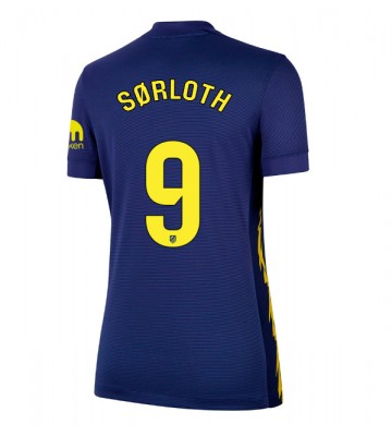 Atletico Madrid Alexander Sorloth #9 Bortatröja Dam 2025-26 Kortärmad